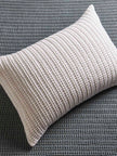 Διακοσμητική Μαξιλαροθήκη Cinnamons Heritage 1946 Knitted Weave 51X76 / White